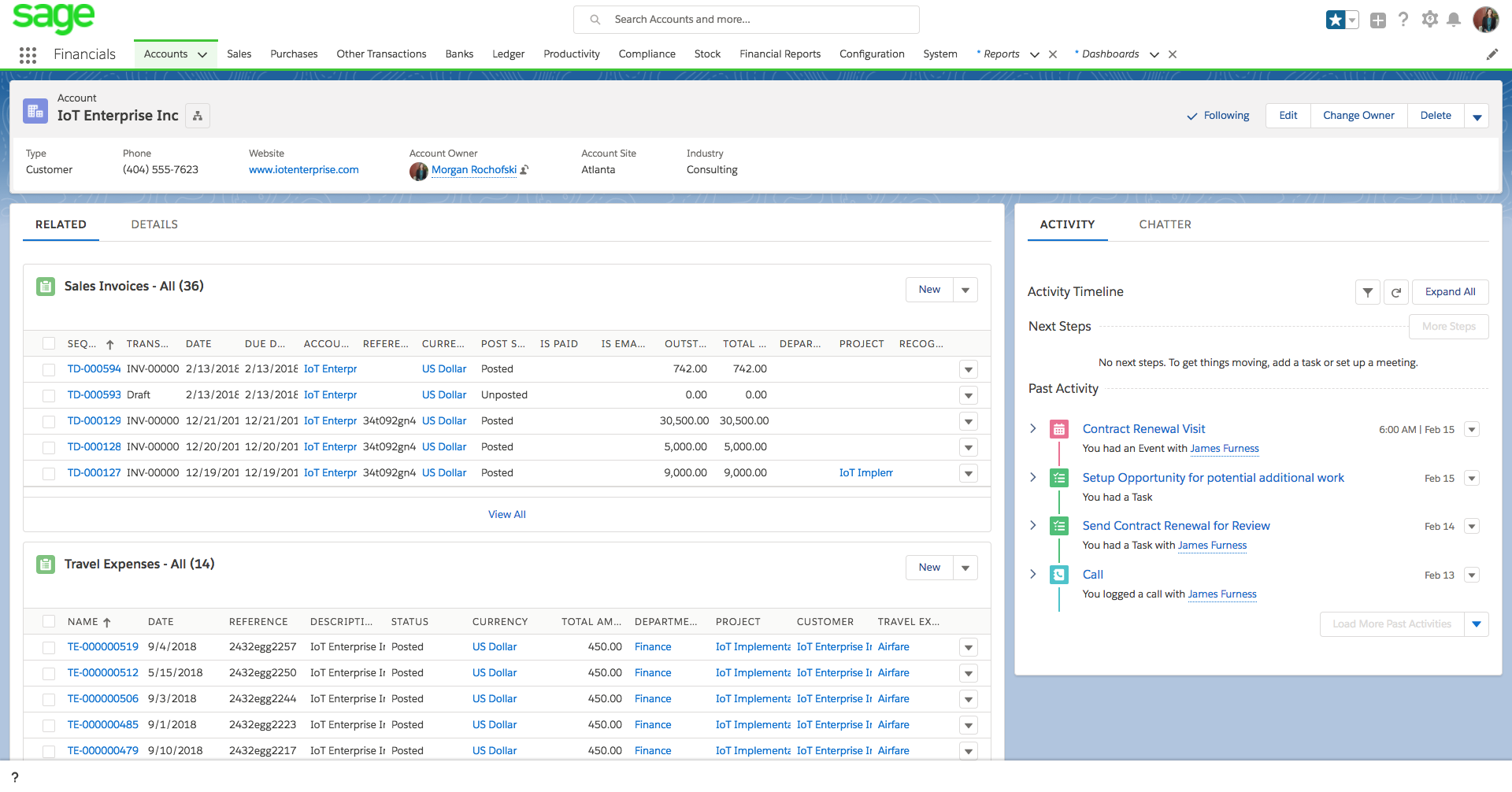 sales 50 sage payment report Online Sage Financials Business  Accounts Cloud  Powerful