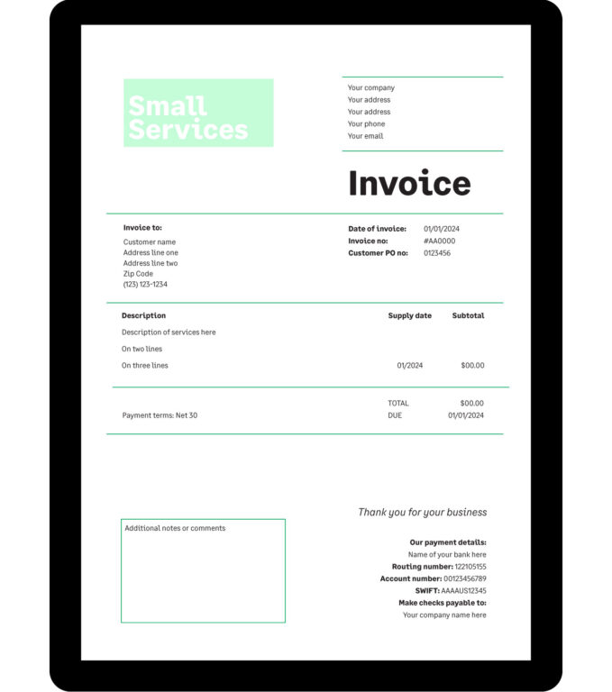 How to write an invoice and what to include - Sage Advice US